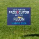 Kamala Harris President 2024 | Prosecutor vs Felon Sign | Zazzle
