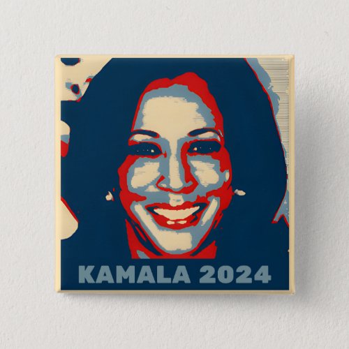 Kamala Harris President 2024 USA Election  Button