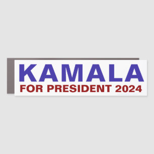Kamala Harris President Election Democrat 2024 Car Magnet
