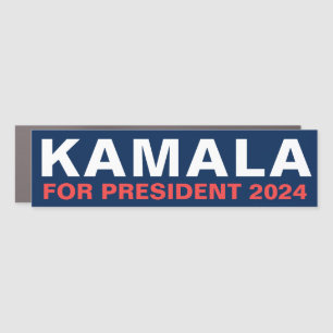 Kamala Harris President Election Democrat 2024 Car Magnet