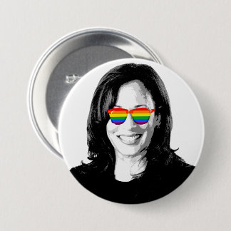 Kamala Harris Pride 2024 Button
