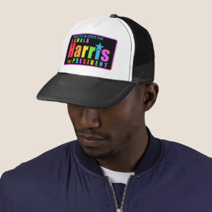 Kamala Harris Pride 2024 Merchandise Personalized Trucker Hat