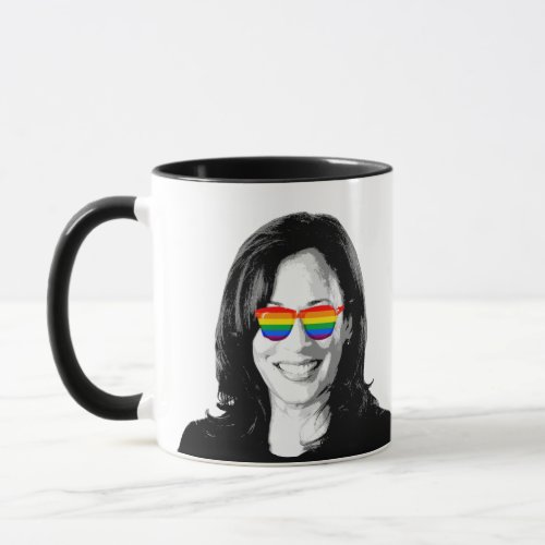 Kamala Harris Pride Mug