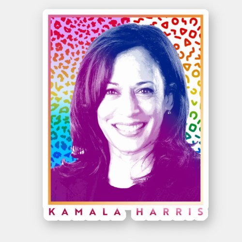 Kamala Harris Pride  Sticker
