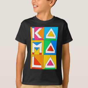 Kamala Harris Quilted Support For Harris 2024 Vote T-Shirt