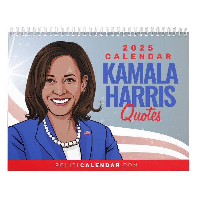 KAMALA HARRIS QUOTES 2025 CALENDAR (Cover)