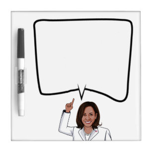 Kamala Harris Quotes Dry Erase Board