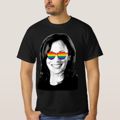 Kamala Harris Rainbow Sunglasses T_Shirt