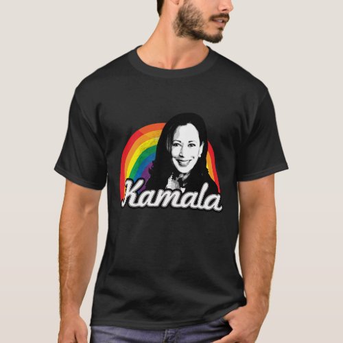 Kamala Harris Rainbow T_Shirt