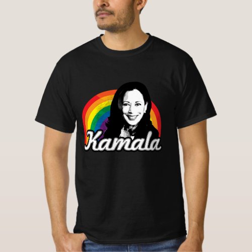 Kamala Harris Rainbow T_Shirt