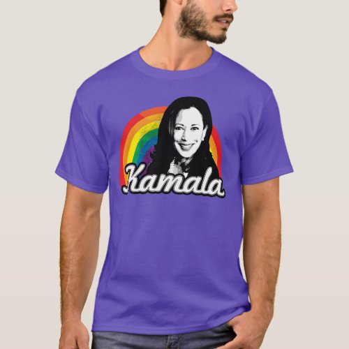 Kamala Harris Rainbow T_Shirt