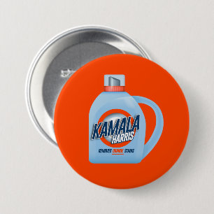 Kamala Harris Removes Orange Stains Button