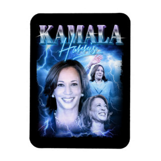 Kamala Harris Retro 90s Style Magnet