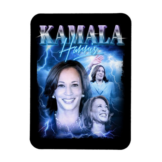 Kamala Harris Retro 90s Style Magnet (Vertical)