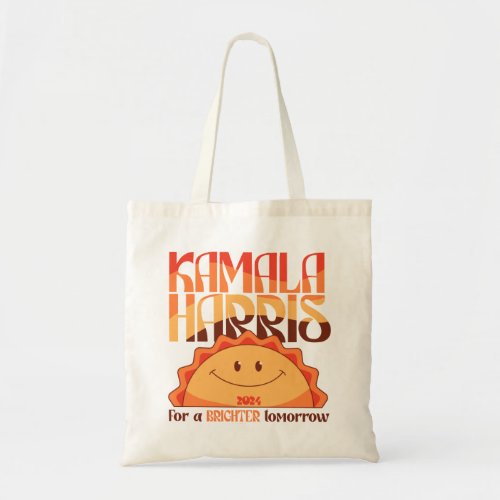 Kamala Harris _ Retro Cool _ President Tote Bag