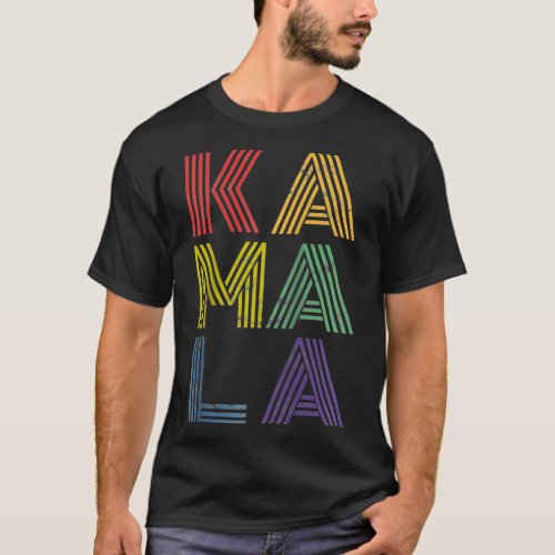 KAMALA HARRIS retro vintage distressed  T_Shirt