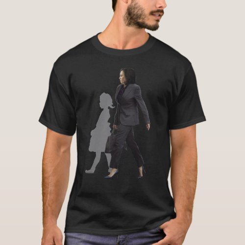 Kamala Harris Ruby Bridges Walking Madam Vice Pres T_Shirt