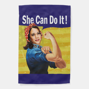 Kamala Harris She Can Do It! Garden Flag
