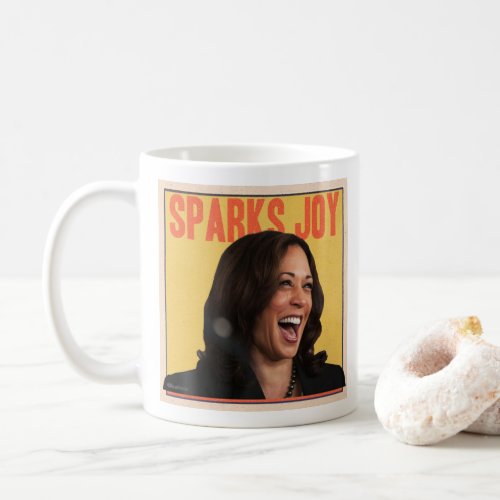 Kamala Harris Sparks Joy mug