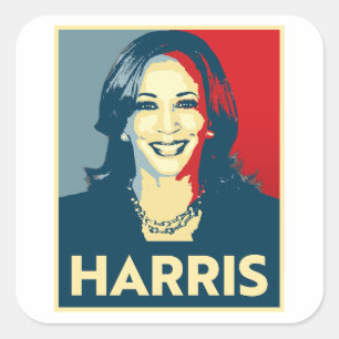Kamala Harris Square Sticker