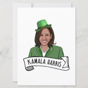 Kamala Harris St. Patrick's Day Card