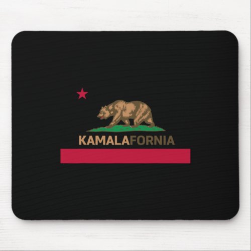 Kamala Harris Supporter California Californian  Mouse Pad