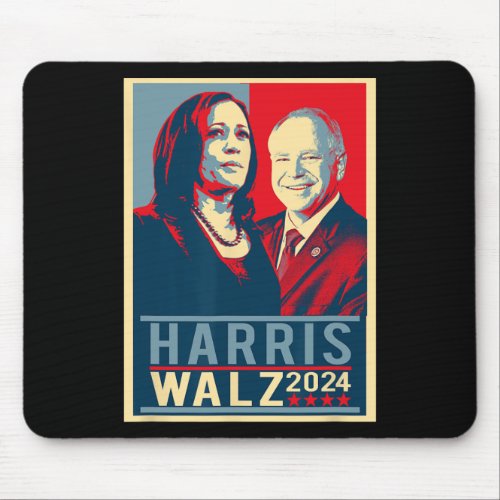 Kamala Harris Tim Waltz 2024 Election Harris Waltz Mouse Pad