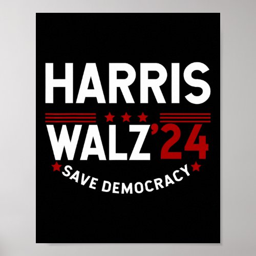 Kamala_harris Tim_walz_2024 Election Halloween Har Poster