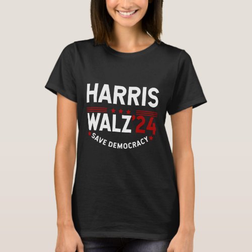 Kamala_harris Tim_walz_2024 Election Halloween Har T_Shirt