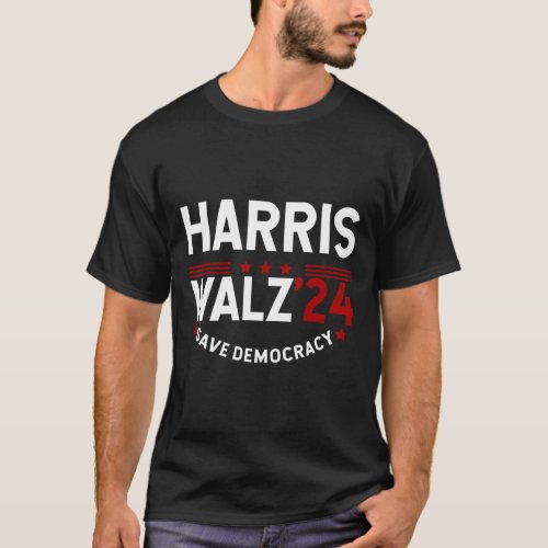 Kamala_harris Tim_walz_2024 Election Halloween Har T_Shirt