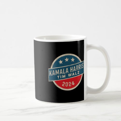 Kamala Harris Tim Walz 2024 For President Election Coffee Mug