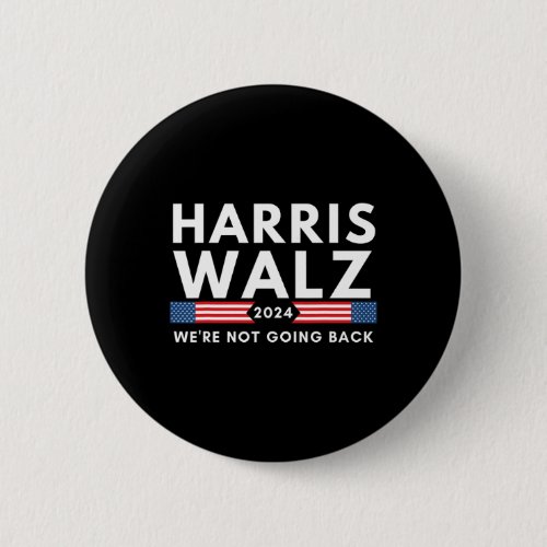 Kamala Harris Tim Walz 2024 For President Hariss W Button