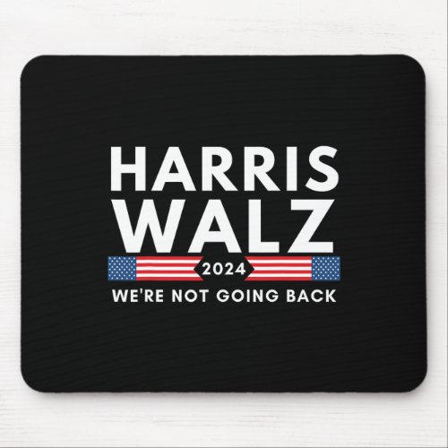 Kamala Harris Tim Walz 2024 For President Hariss W Mouse Pad