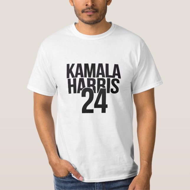 Kamala Harris Tim Walz 2024 Peace LGBT Harris Walz T-Shirt (Front)