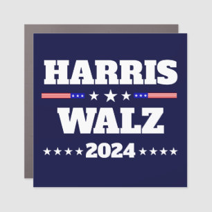 Kamala Harris Tim Walz 2024 US President Campaign Car Magnet