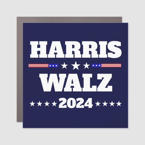 Kamala Harris Tim Walz 2024 US President Campaign Car Magnet