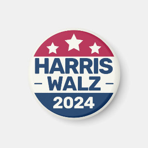 Kamala Harris Tim Walz campaign 2024 Presidetial Magnet