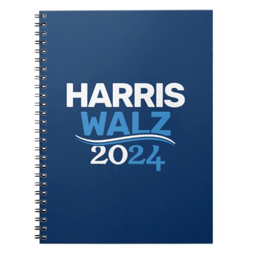 Kamala Harris Tim Walz Campaign  2024 Presidetial  Notebook