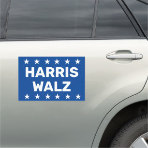 Kamala Harris Tim Walz  Car Magnet