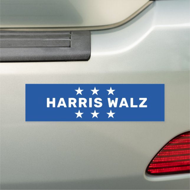 Kamala Harris Tim Walz  Car Magnet (In Situ)
