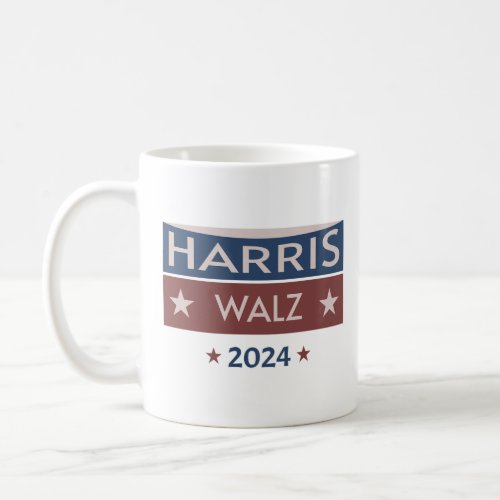 Kamala Harris Tim Walz Presidential Election 2024 Coffee Mug