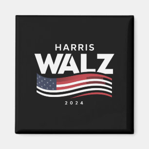 Kamala Harris Tim Walz Waltz 2024 Election Magnet