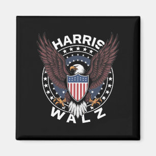 Kamala Harris Tim Walz Waltz 2024 Election Magnet