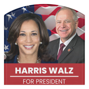 Kamala Harris Tim Walz Yard sign