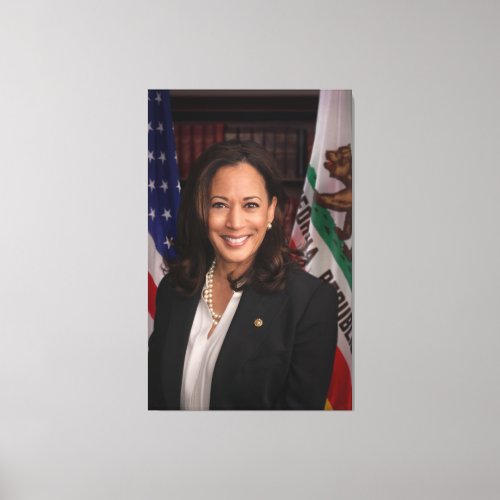 Kamala Harris US Vice President Biden 2024 Canvas Print