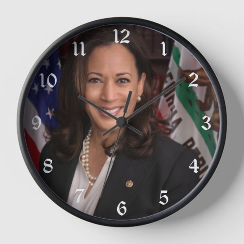 Kamala Harris US Vice President Biden 2024 Clock