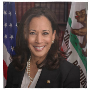 Kamala Harris US Vice President, Biden 2024 Cloth Napkin