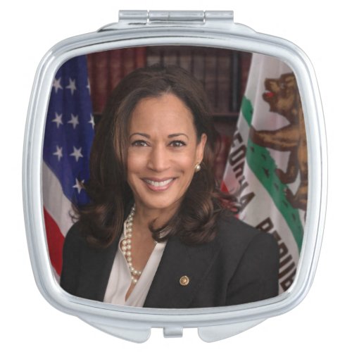 Kamala Harris US Vice President Biden 2024 Compact Mirror