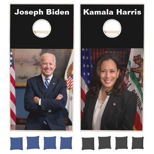 Kamala Harris US Vice President Biden 2024 Cornhole Set