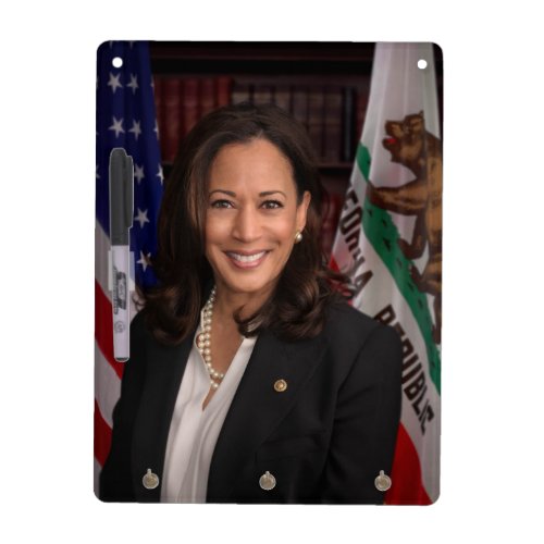 Kamala Harris US Vice President Biden 2024 Dry Erase Board